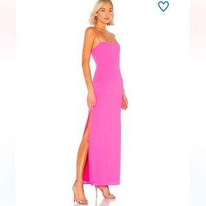Superdown Addison Maxi Dress in Pink Size Small NWT